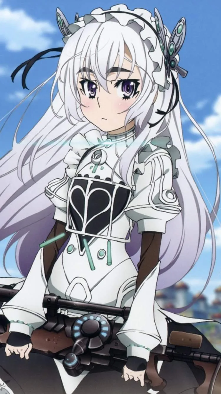 Chaika Trabant anime reference art